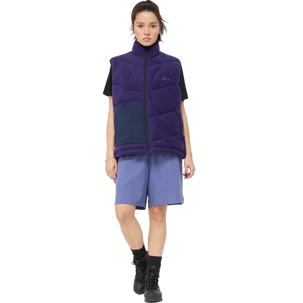 Dime MTL Sleeveless Puffer Plum