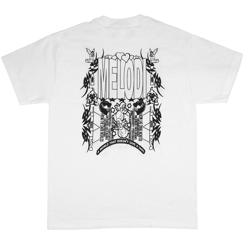 EC Melodi Mental Anguish Tee White