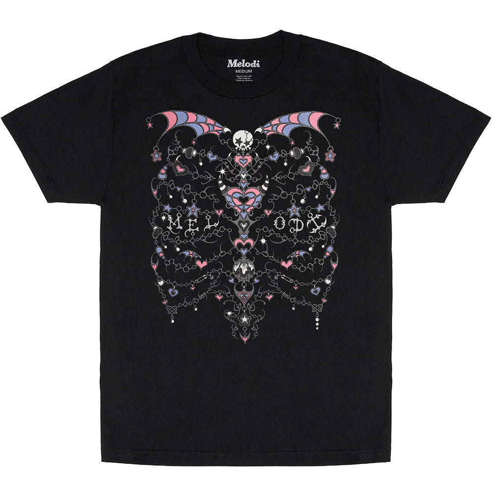 EC Melodi Rib Cage Tee Black