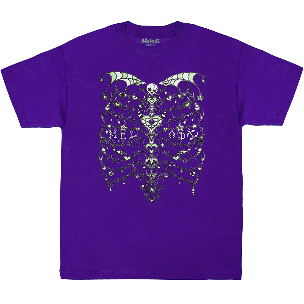 EC Melodi Rib Cage Tee Purple