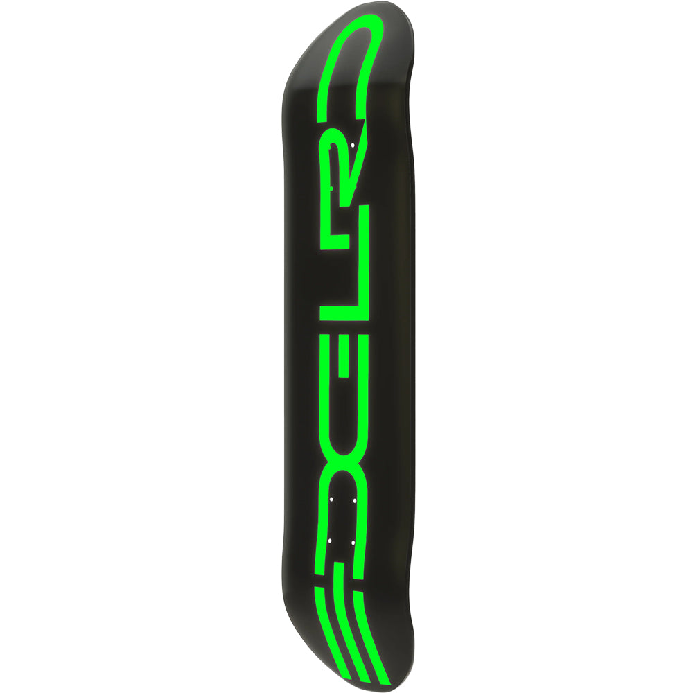 EDGLRD Tech Script Team Deck Black/Green 8"