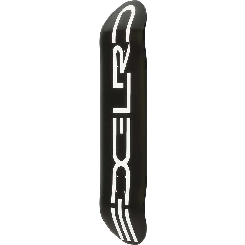 EDGLRD Tech Script Team Deck Black/White 8.25"