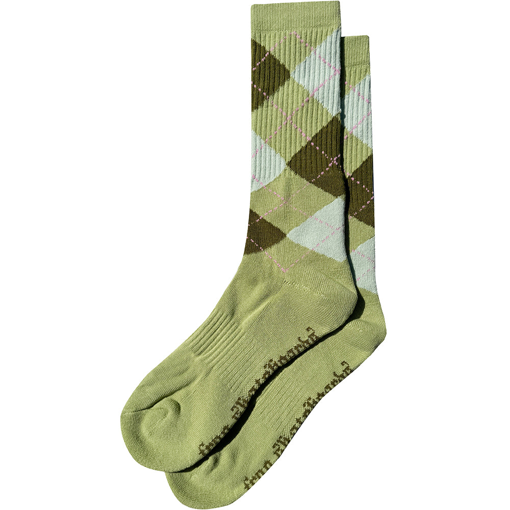 Frog Argyle Socks Green