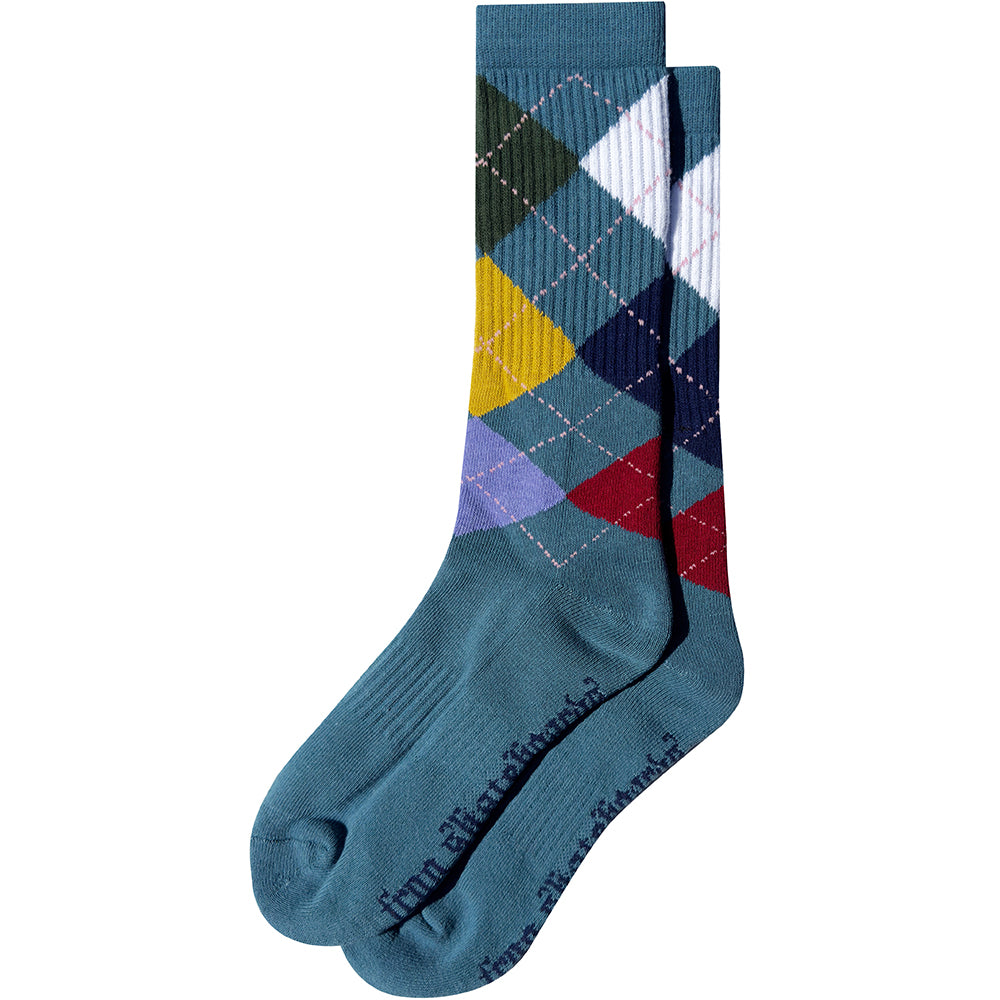 Frog Argyle Socks Teal