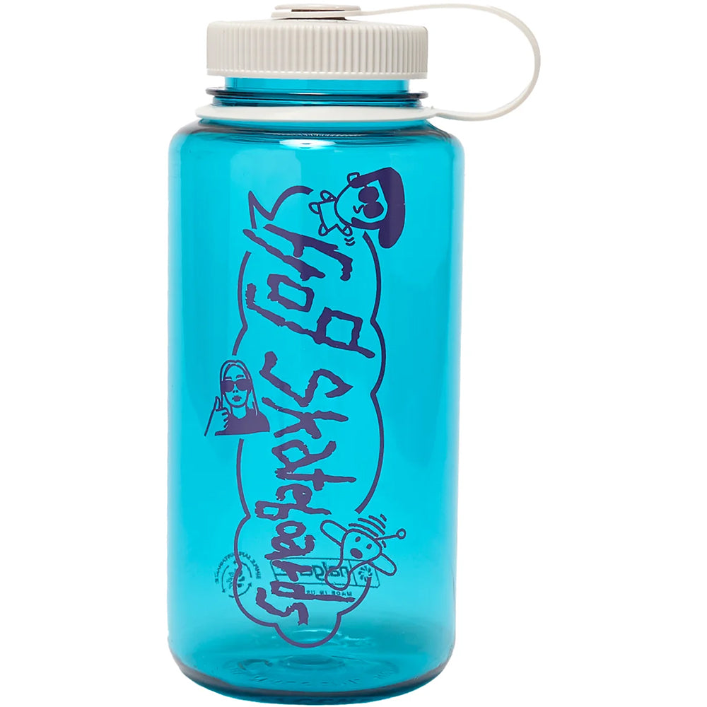 Frog Nalgene Water Bottle Blue