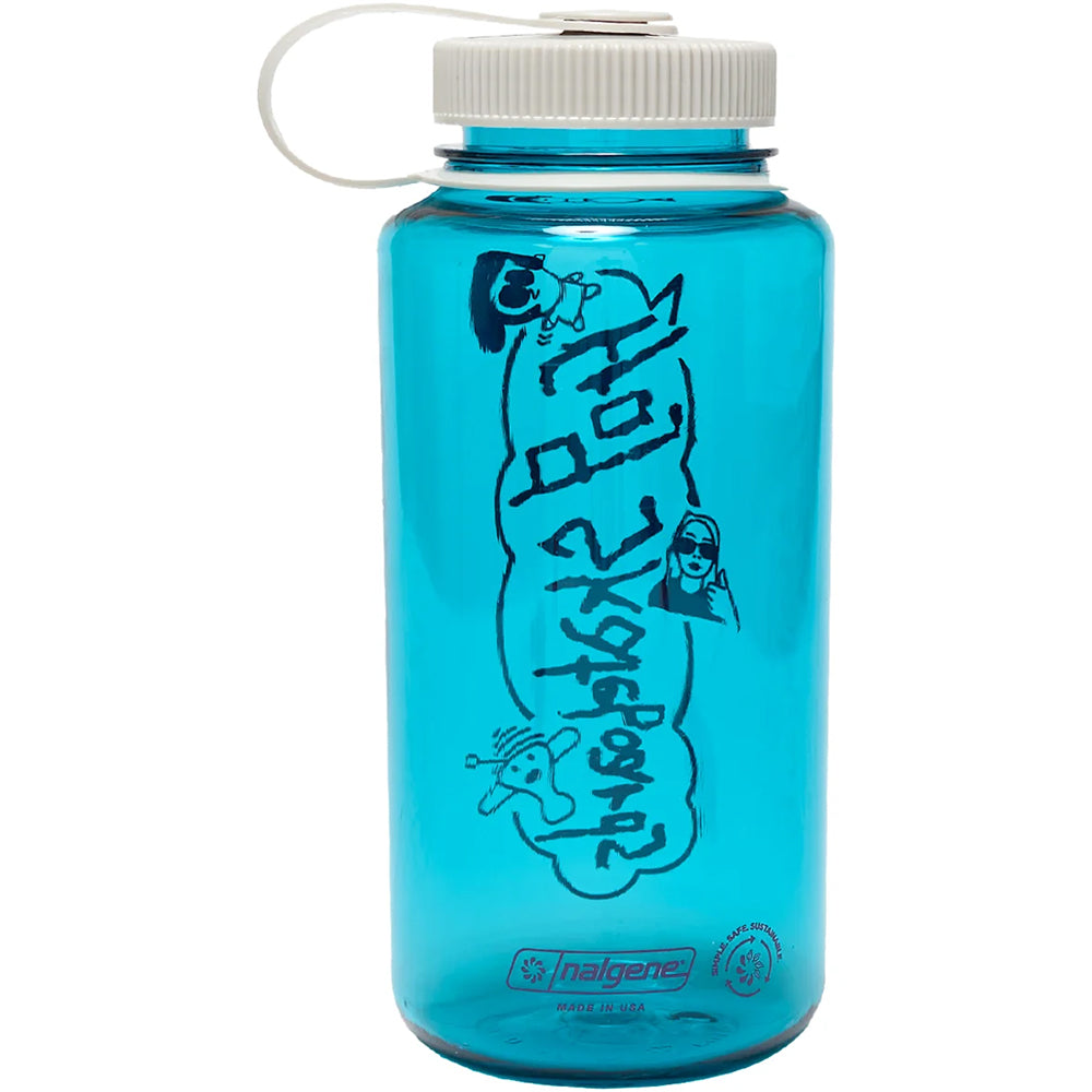 Frog Nalgene Water Bottle Blue