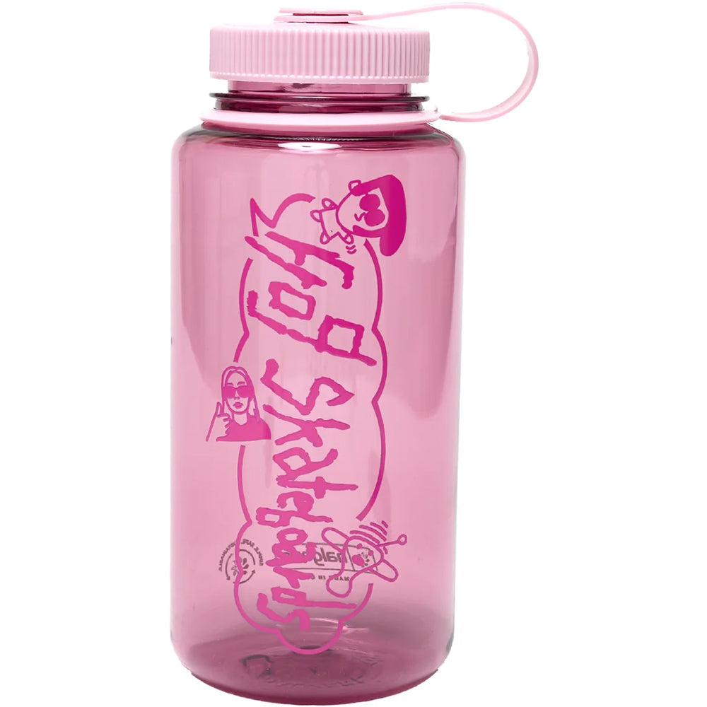 Frog Nalgene Water Bottle Pink