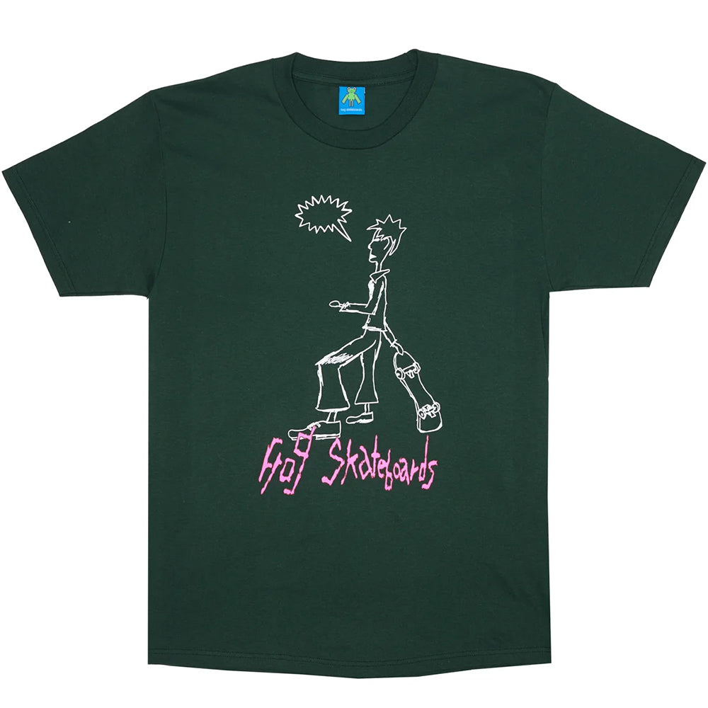 Frog Skater Tee Green