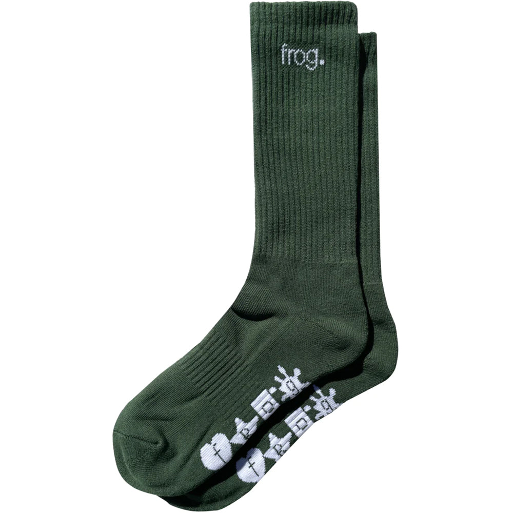 Frog Socks Green