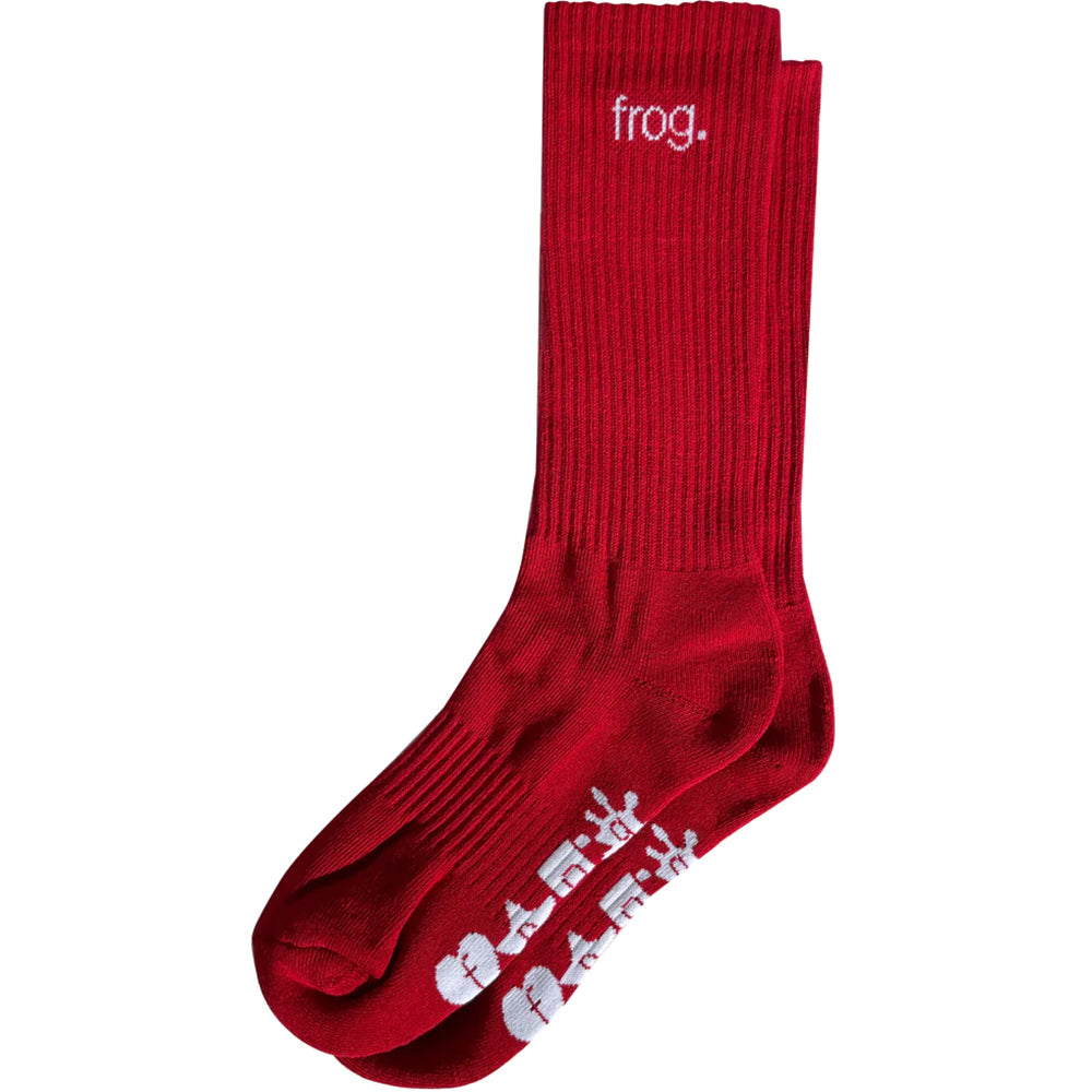 Frog Socks Red