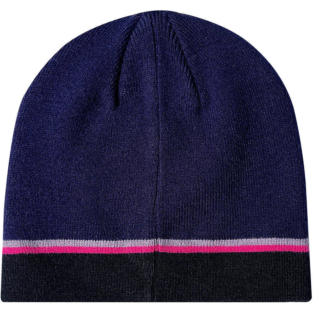 Frog Teddy Beanie Navy