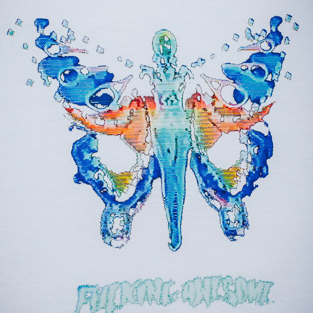 Fucking Awesome Butterfly Short Sleeve Tee White