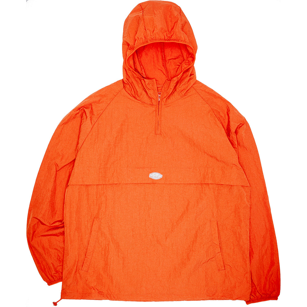 Fucking Awesome Crinkle Nylon Anorak Orange