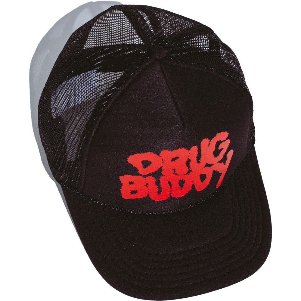 Fucking Awesome Drug Buddy Trucker Hat Black