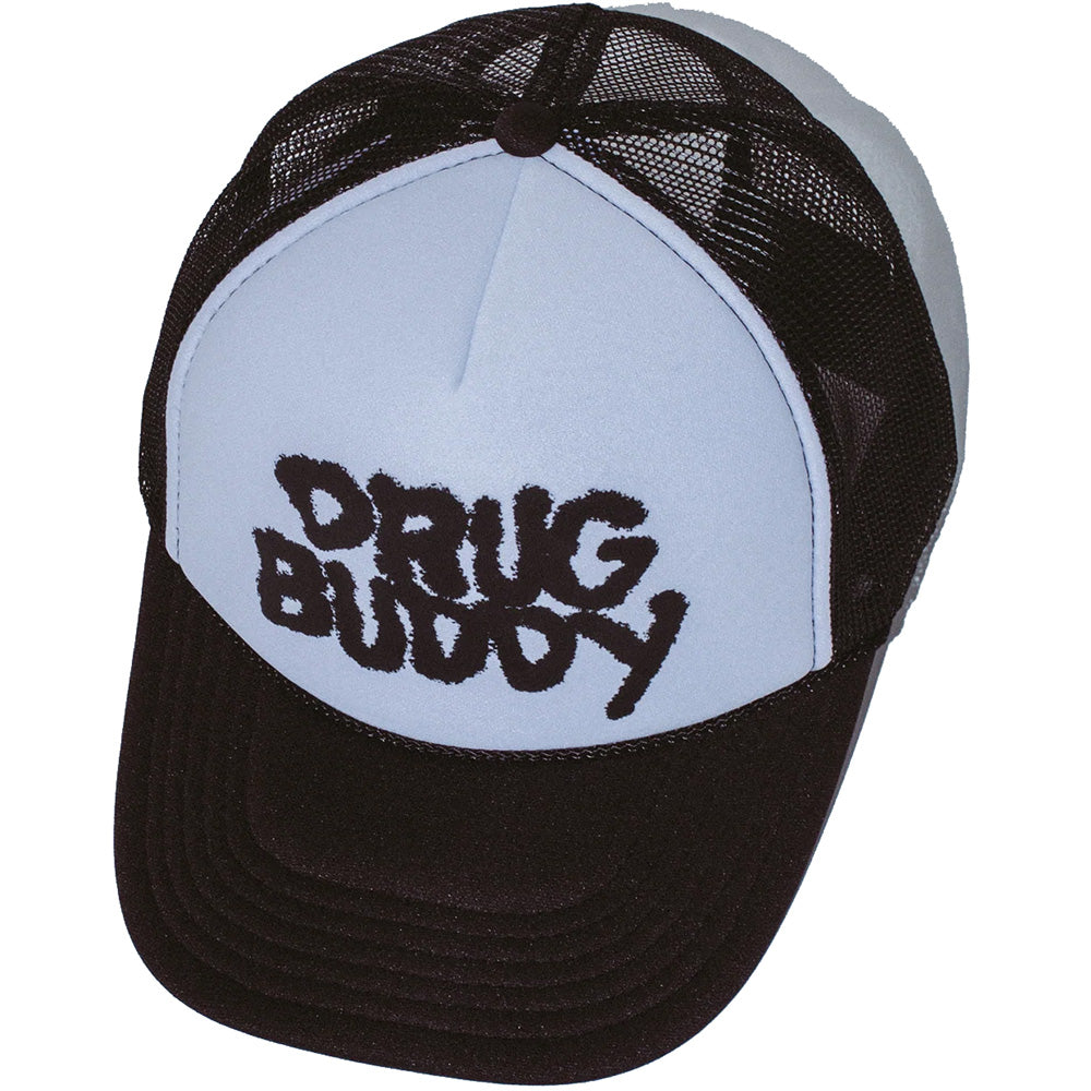 Fucking Awesome Drug Buddy Trucker Hat Black/White