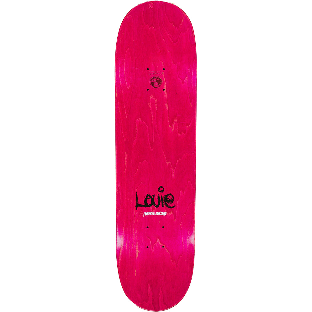 Fucking Awesome Louie Lopez Fire Child Skateboard Deck 8.375"