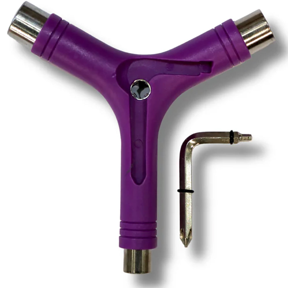 G-Tool skateboard Y Tool With Rethreader Purple