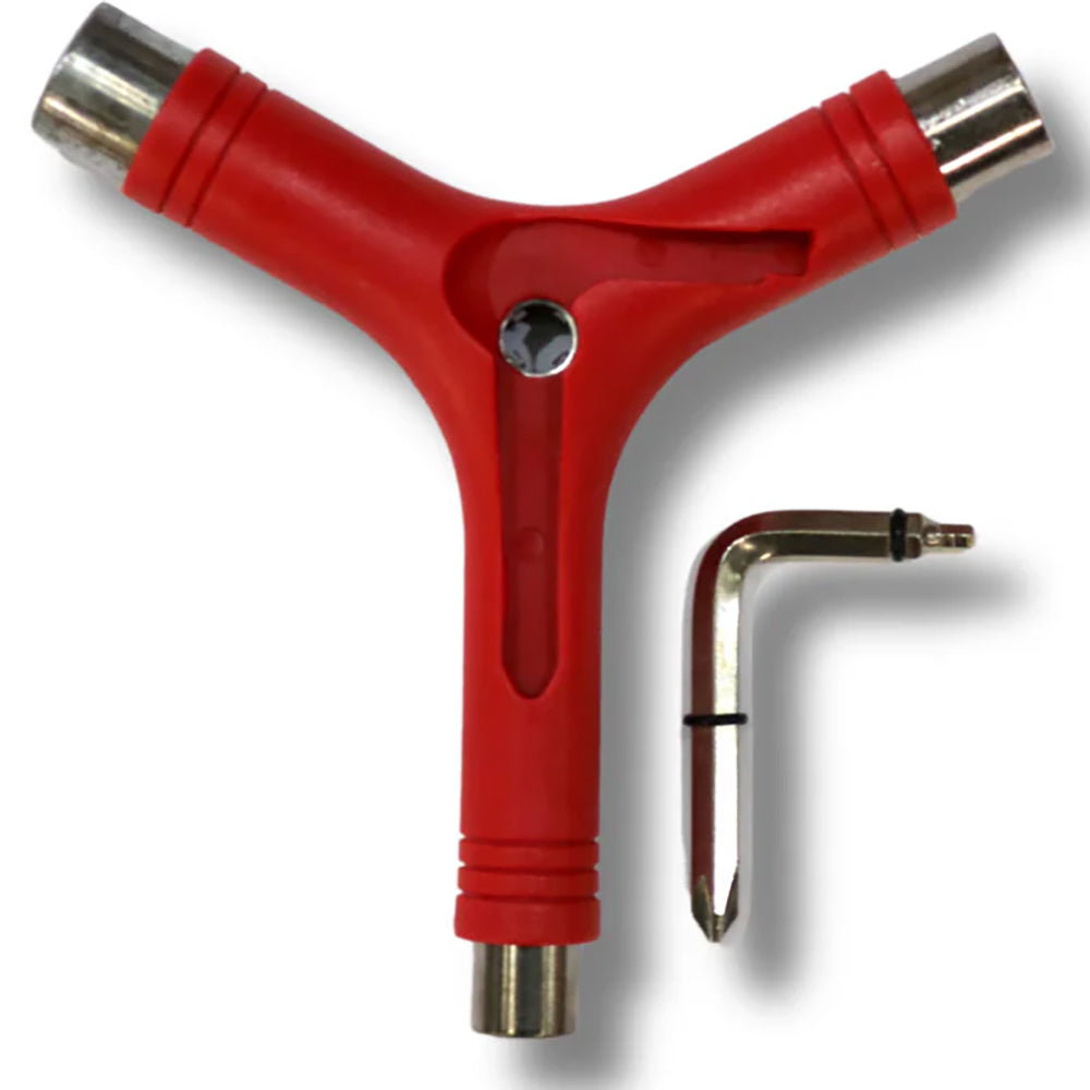 G-Tool skateboard Y Tool With Rethreader Red