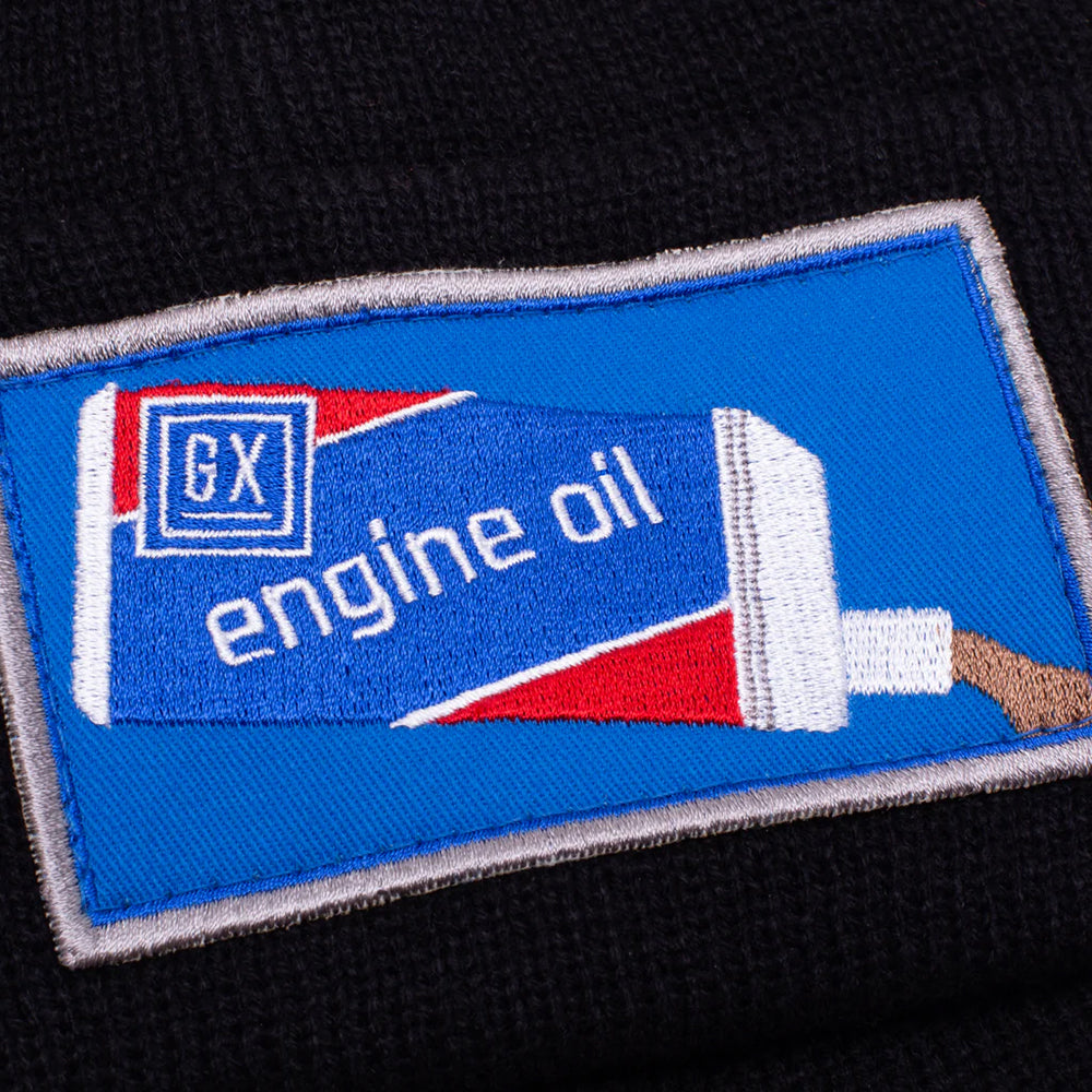 GX1000 Engine Oil Beanie Black