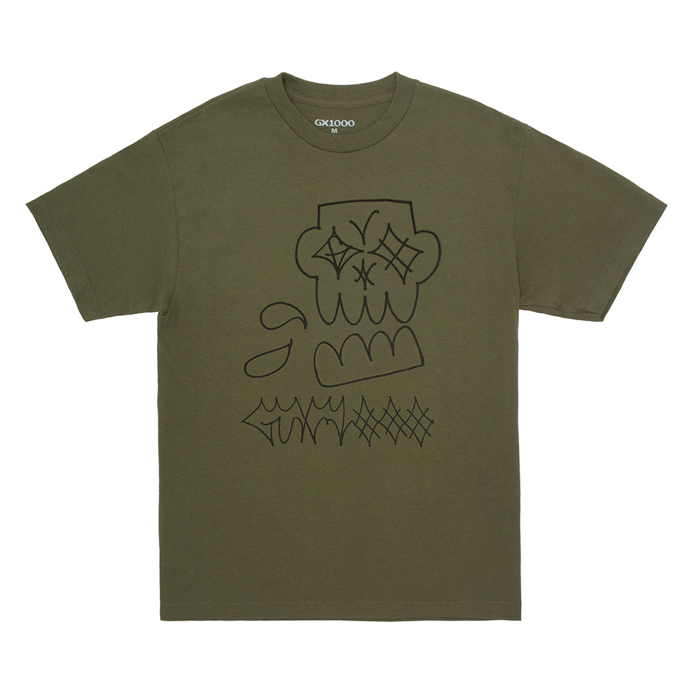 GX1000 Encino Tee Military Green