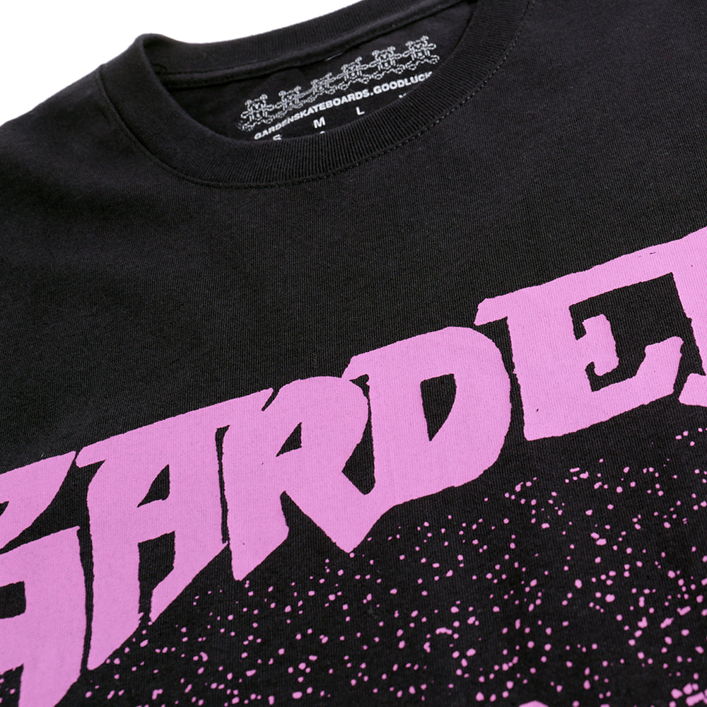 Garden Not A Race Tee Black/Pink