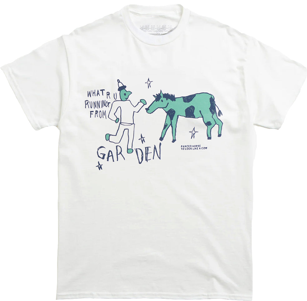 Garden Run 4 Ur Life Tee White