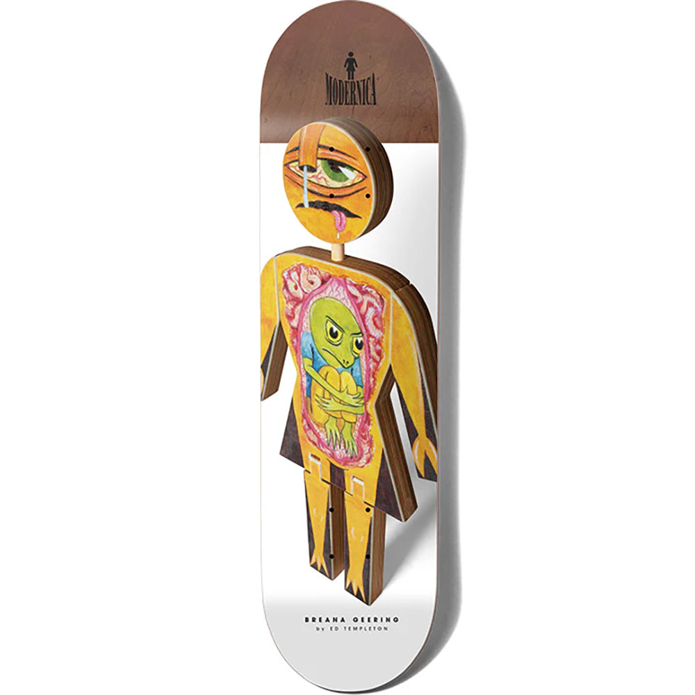 Girl Breana Geering Modernica Ed Templeton Deck 8"