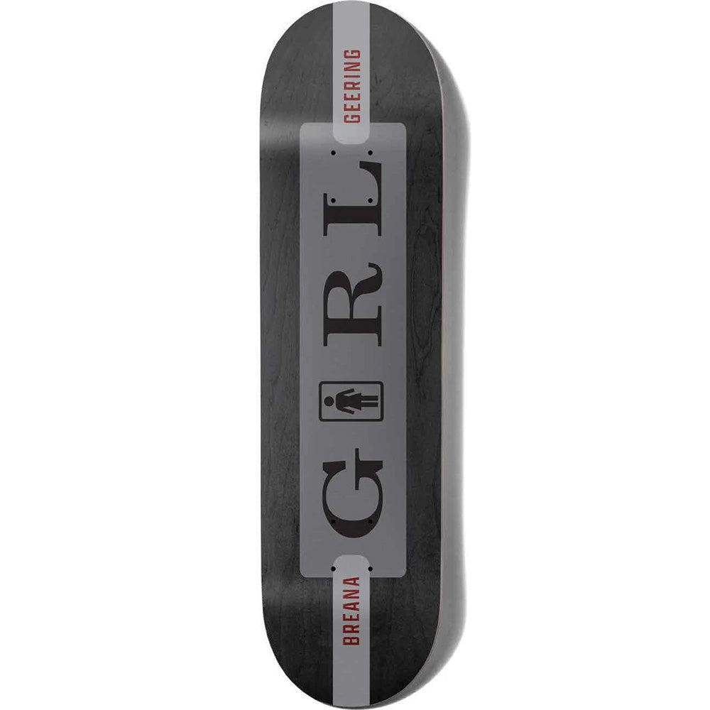 Girl Breana Geering Serif Skateboard Deck 8.18"