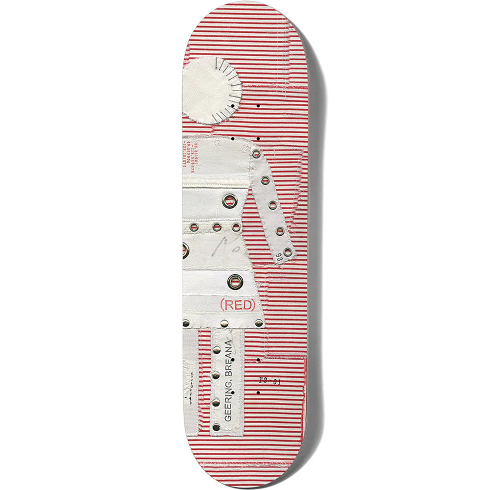 Girl Breana Geering (RED) Stripe Deck 8"