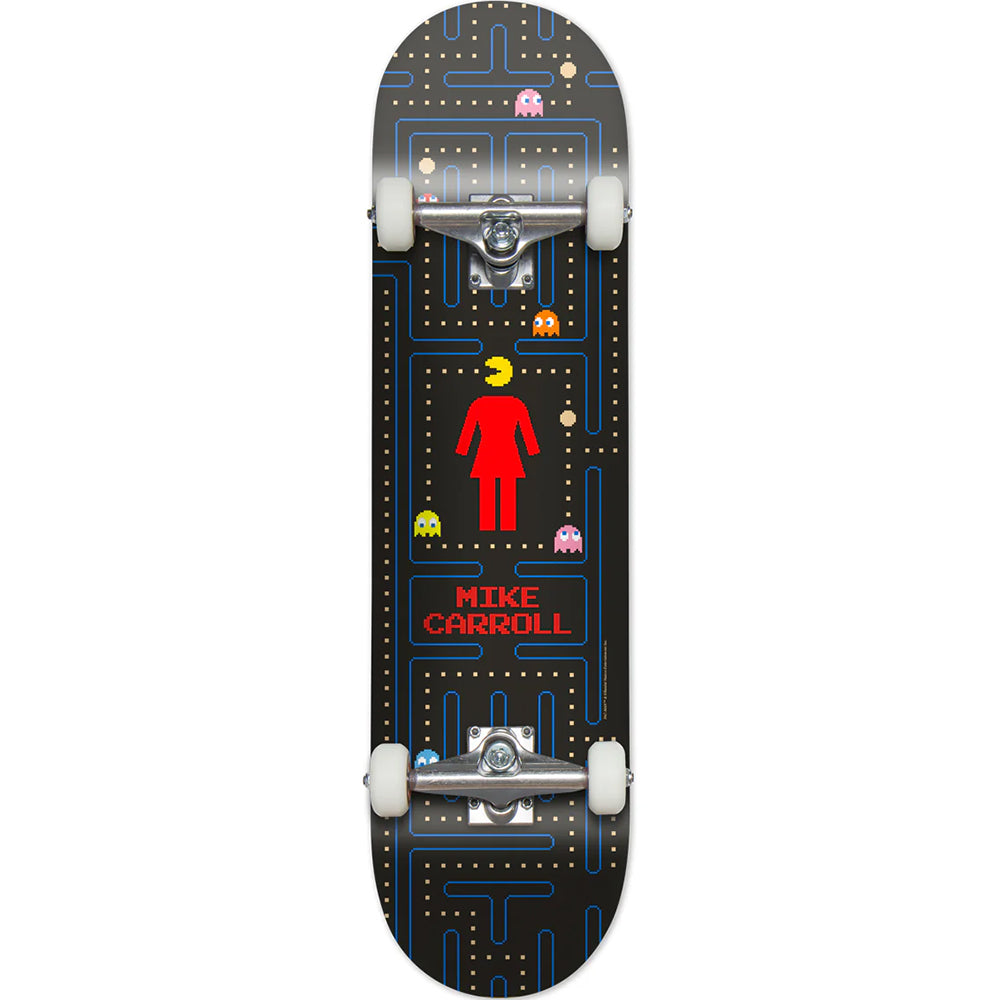 Girl Mike Carroll Pac-Man Complete Skateboard 8"