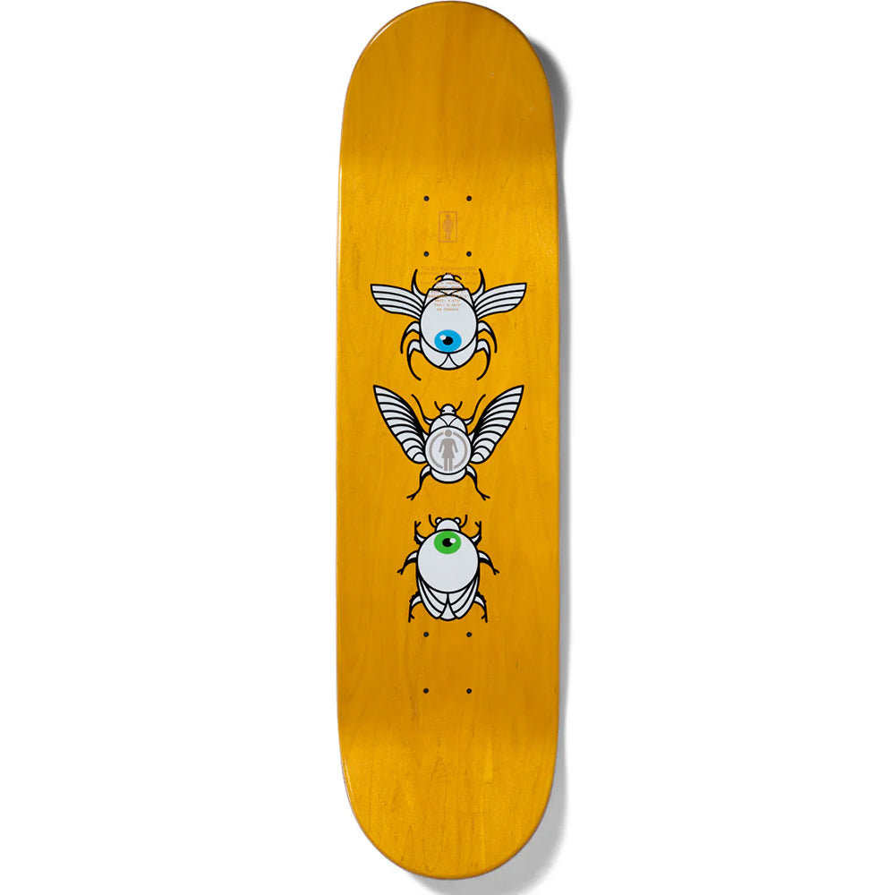 Girl Niels Bennett Beetle Bum Skateboard Deck 8.25"