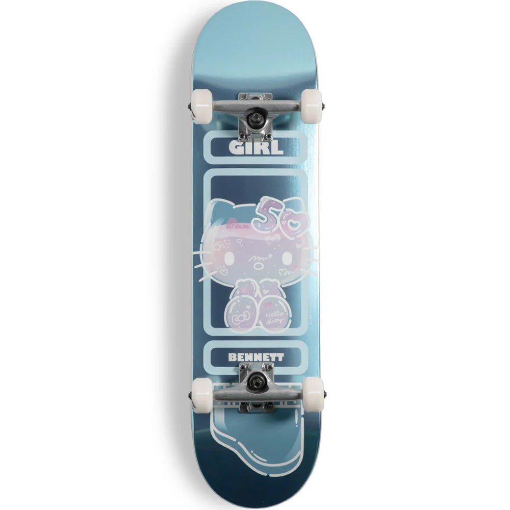 Girl Niels Bennett Hello Kitty 50th Anniversary Complete Skateboard 8"