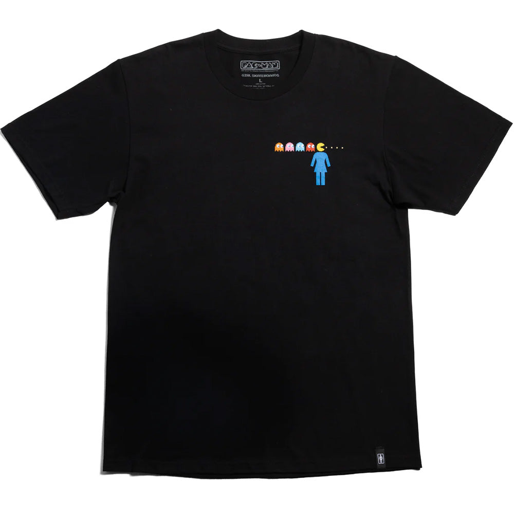 Girl OG Pac-Man Maze Tee Black