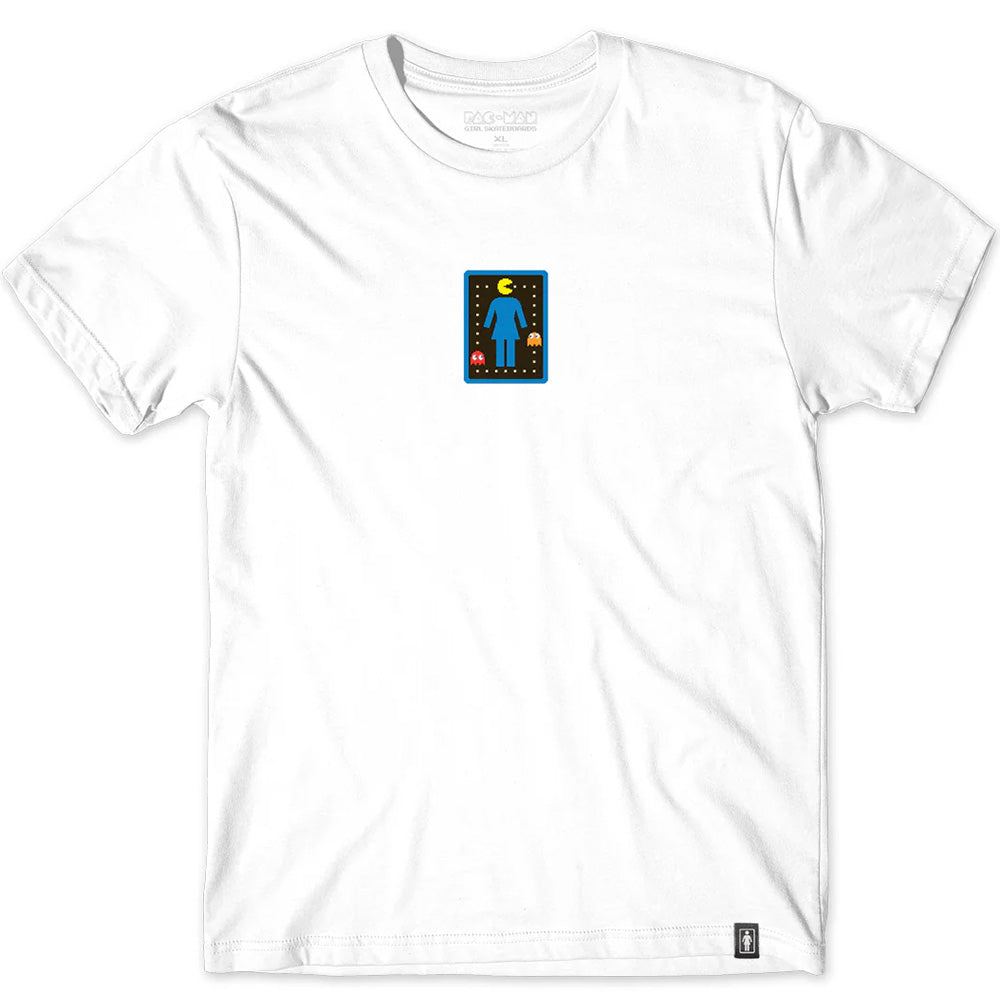 Girl Pac-Man OG Pac-Lock Tee White