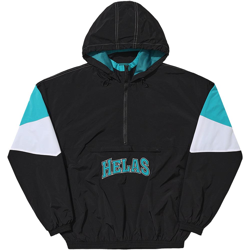 Hélas Requins Quarter Zip Jacket Black