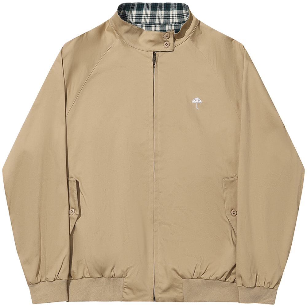 Hélas Blouson Reversible Jacket Beige/Green