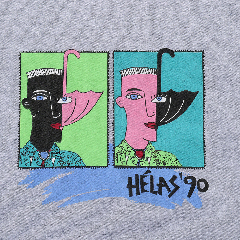 Hélas 90 Tee Heather Grey