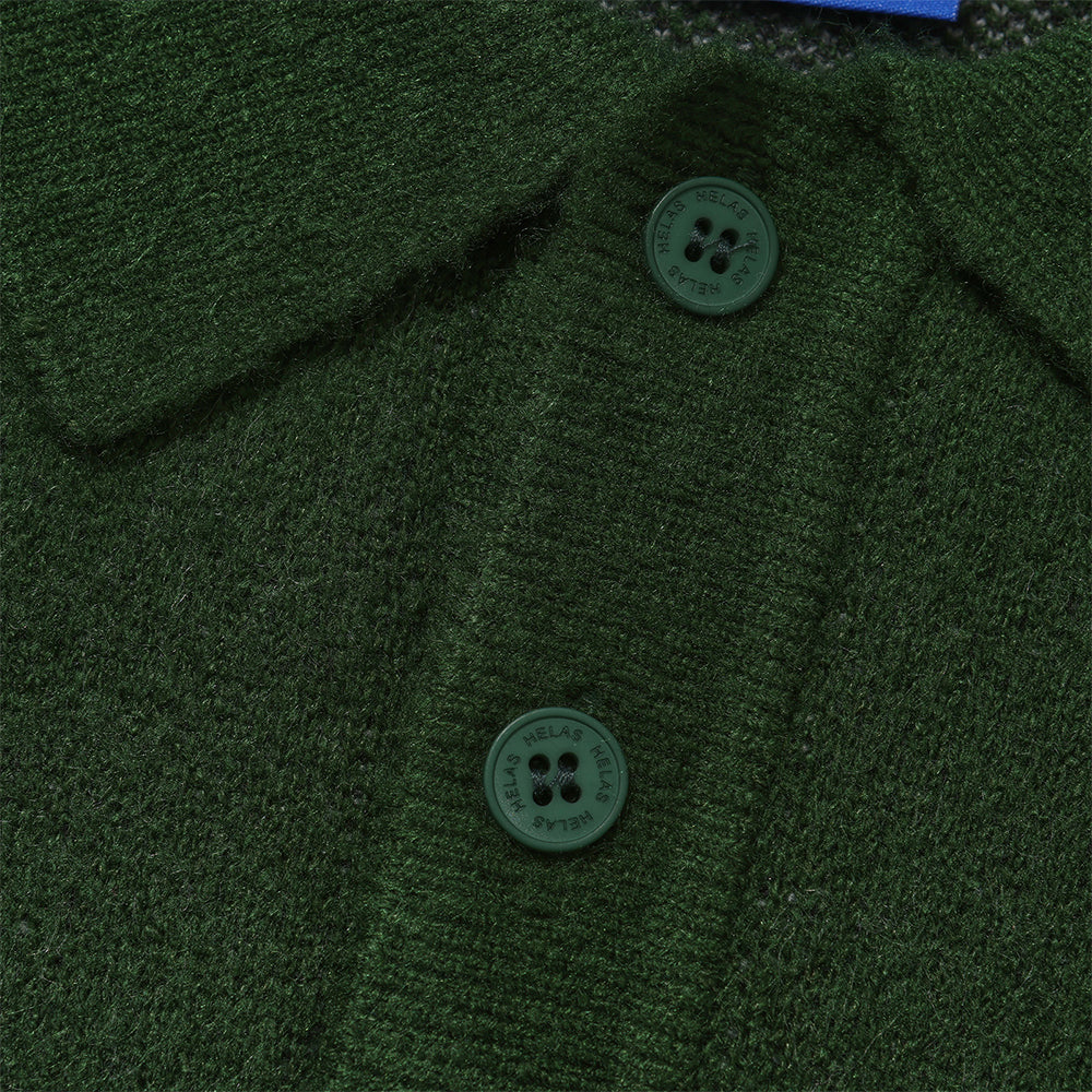 Hélas Apres-Ski Polo Knit Green