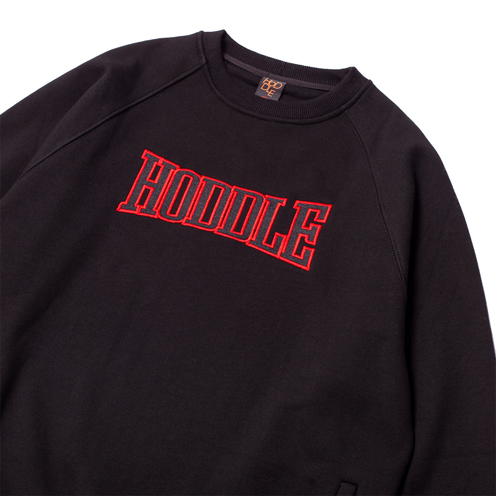 Hoddle Satellite Crew Sweatshirt Black