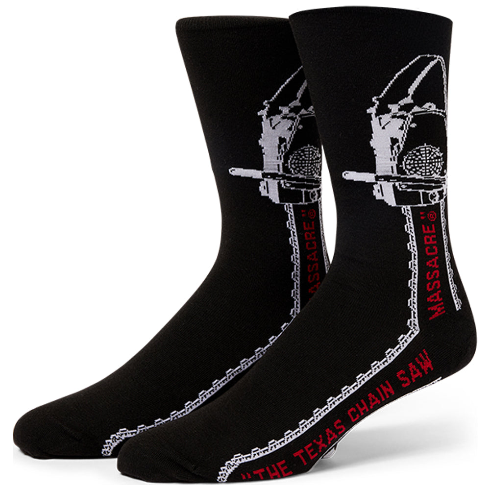 HUF x Texas Chainsaw Massacre Chainsaw Crew Socks Black