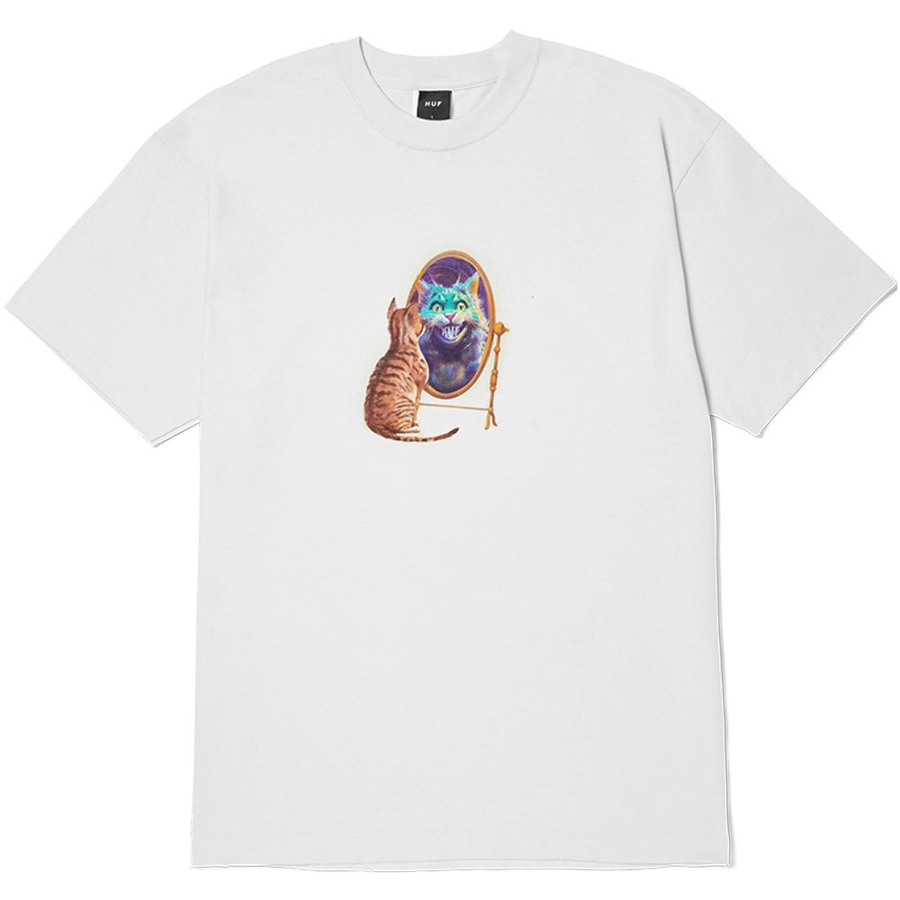 HUF Mirror T Shirt White