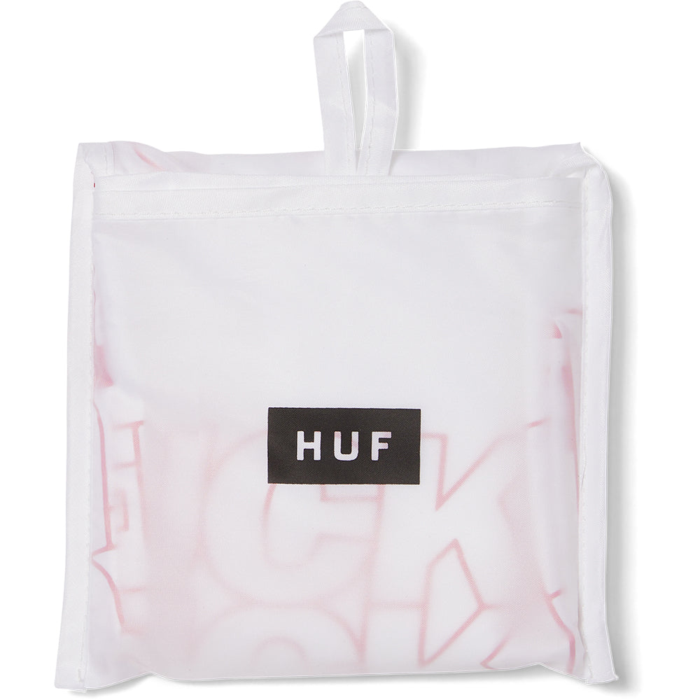 HUF Fuck It Packable Bodega Bag White