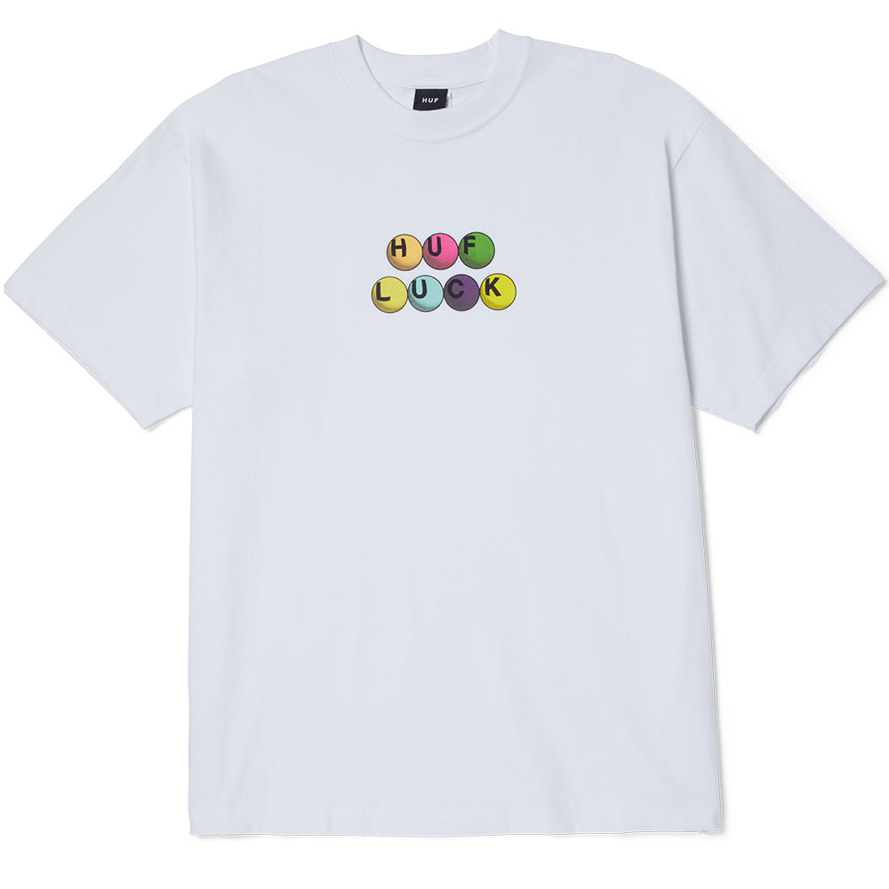 HUF Lucky T Shirt White