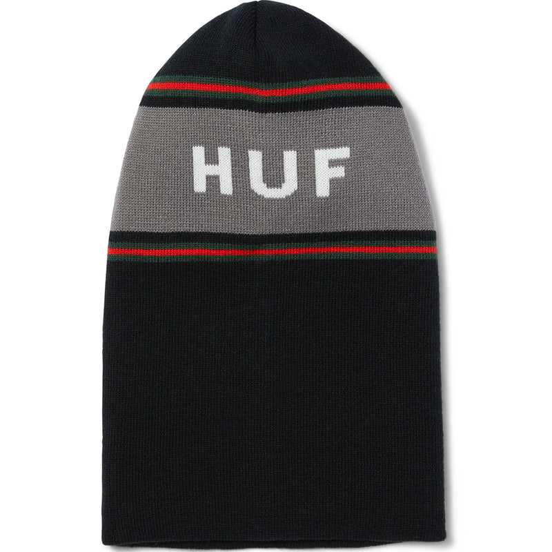 HUF Mutli Rib Balaclava Black | NOTE shop