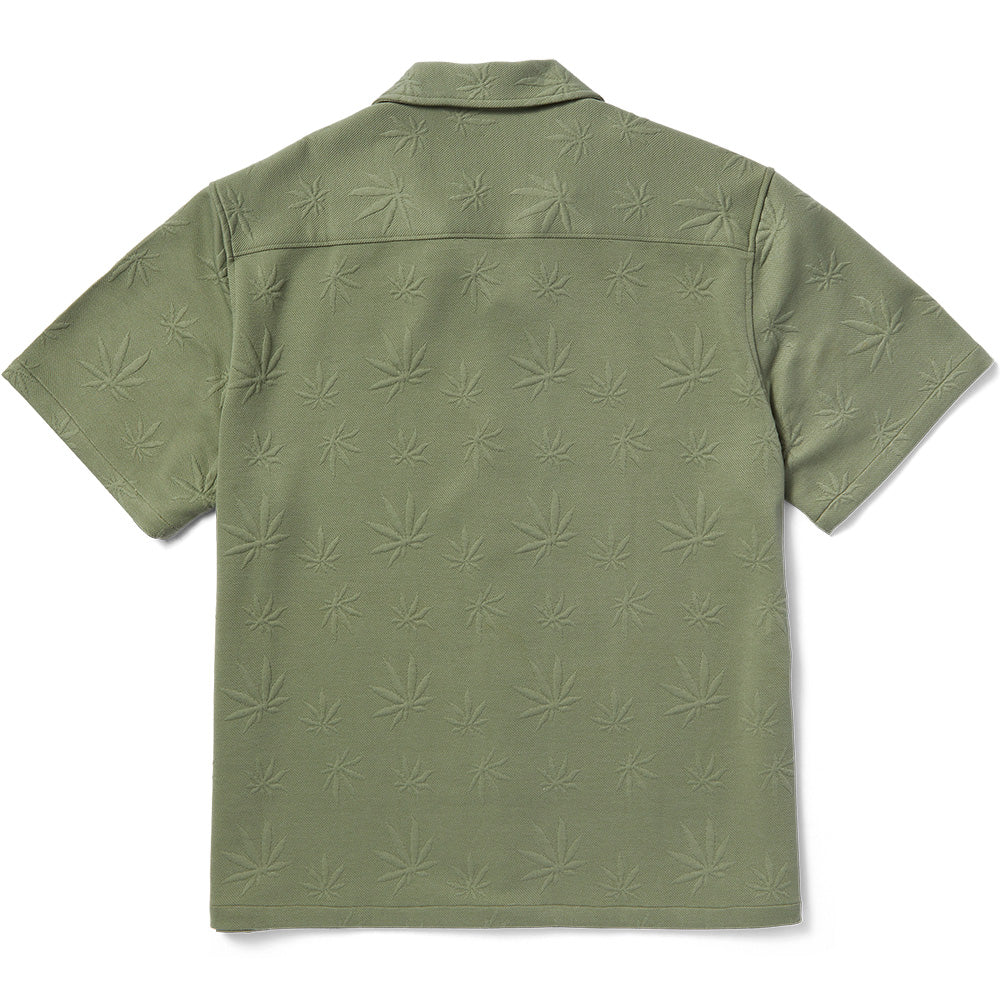 HUF Plantlife Jacquard Shirt Moss | NOTE shop