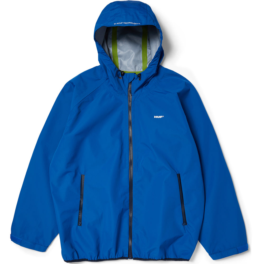 HUF Rainier Shell Jacket Cobalt Blue