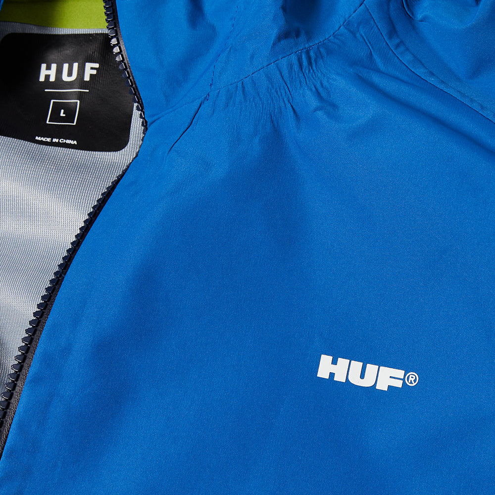 HUF Rainier Shell Jacket Cobalt Blue