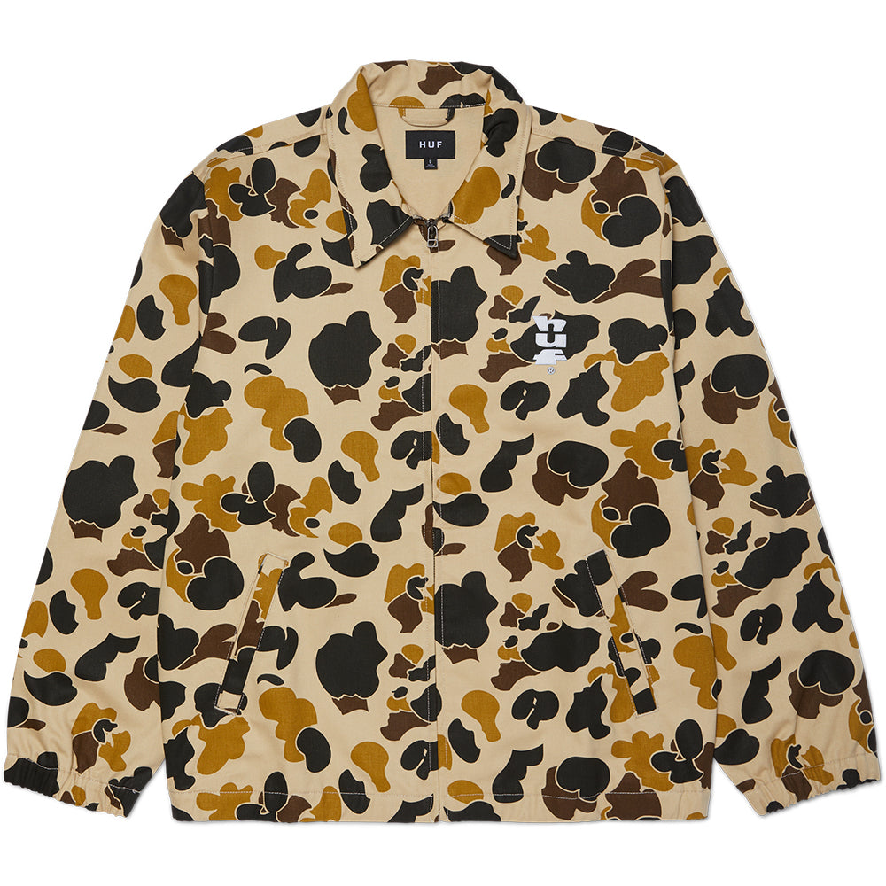 HUF Set Megablast Camo Shop Jacket Duck Camo