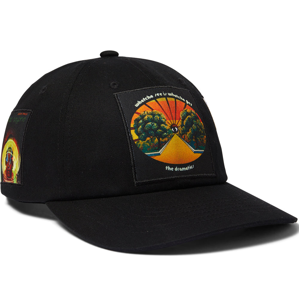 HUF x Stax Patches Snapback Hat Black