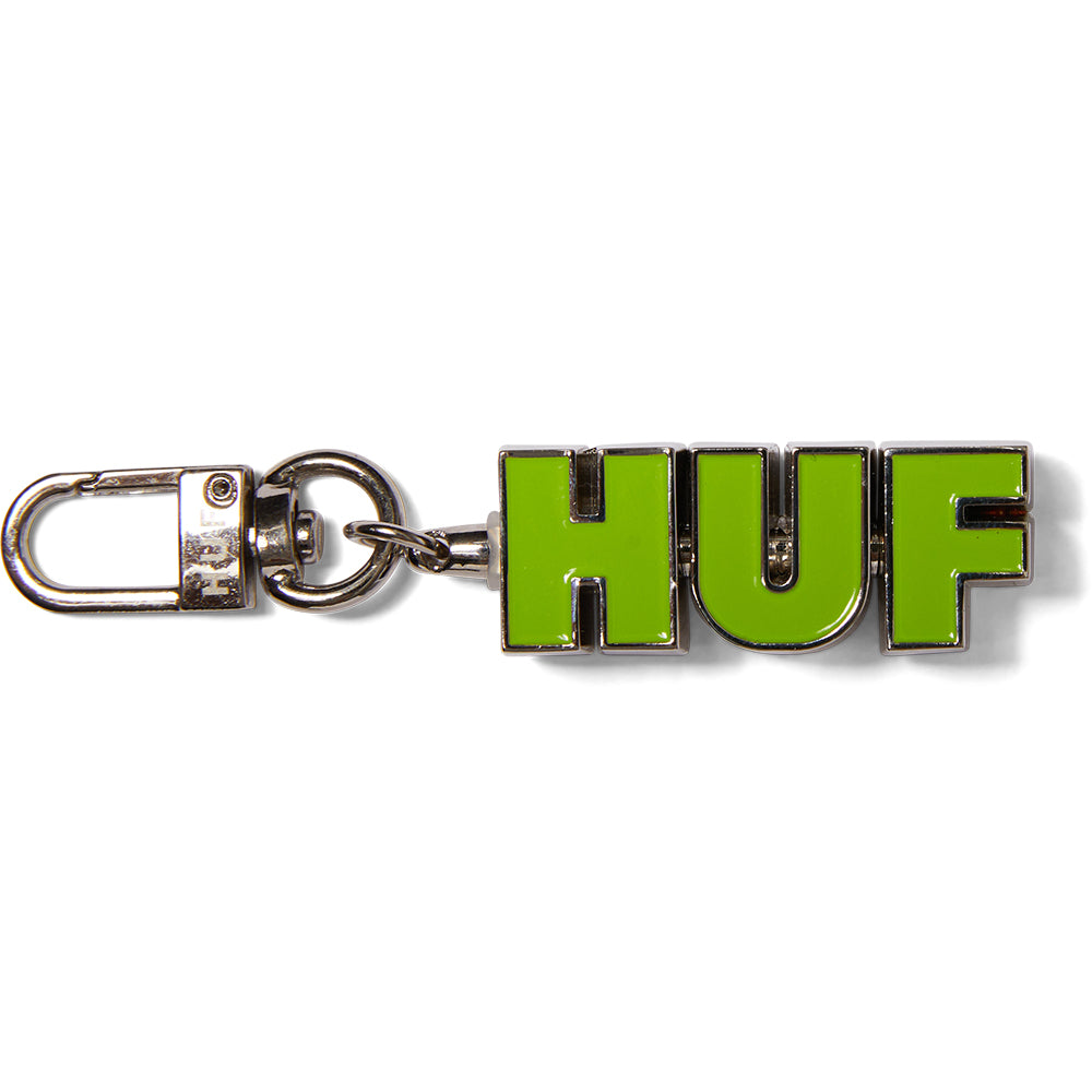 HUF Swivel Keychain Silver